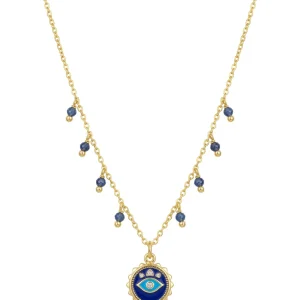Collar Ojo Turco Azul