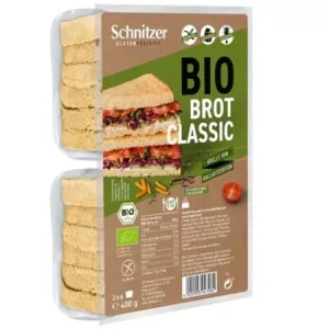 PAN DE MOLDE REBANADAS SIN GLUTEN ECO SCHNITZER 400G
