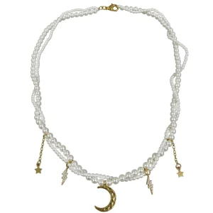 Collar Doble Perlas