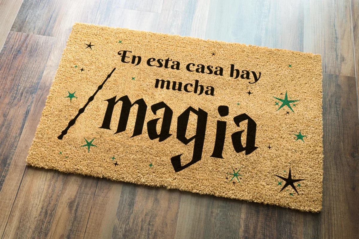 Felpudo divertido En esta casa hay mucha Magia - Imagen 5